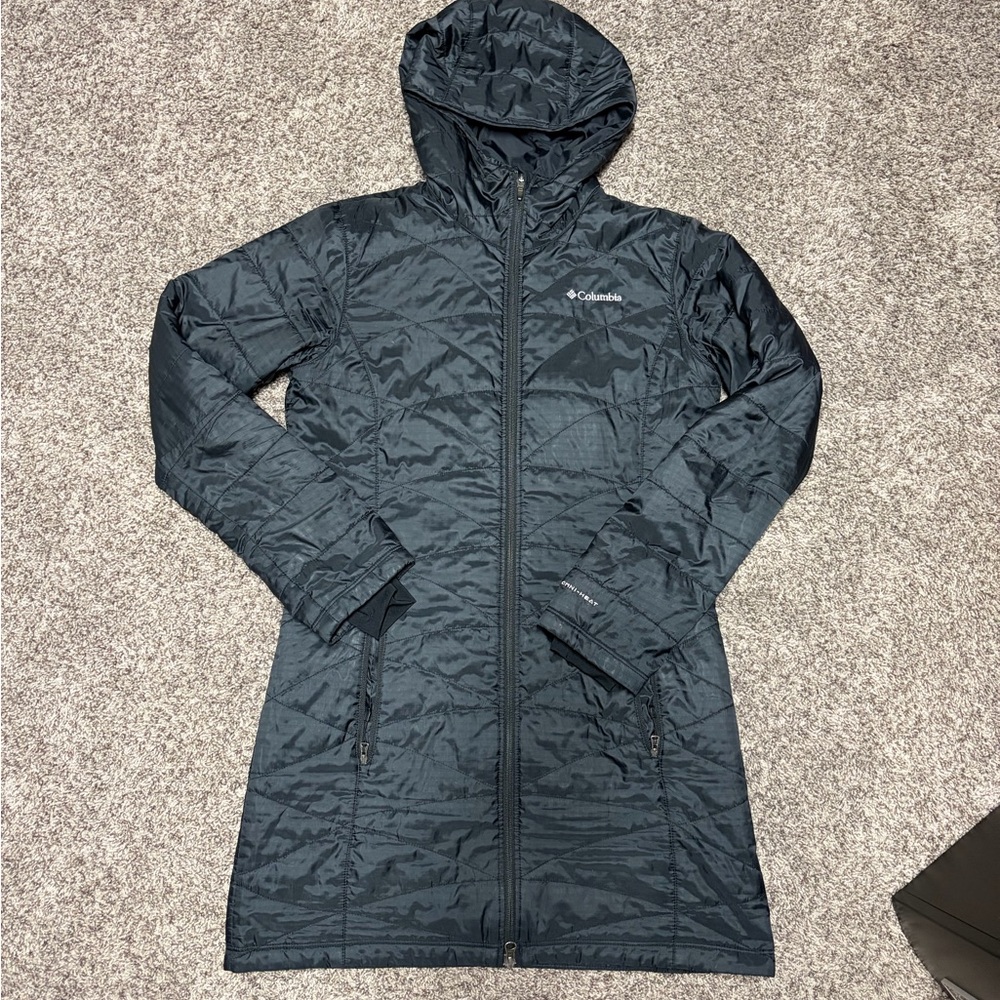 Columbia Women's Medium Black Long Coat